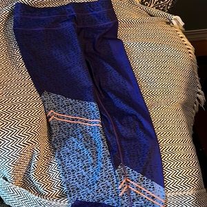 Athleta leggings in blue